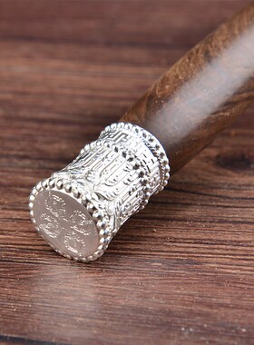 亚青银色金色红皮手摇转金轮手摇转金筒纯铜小号大号西藏手持转轮