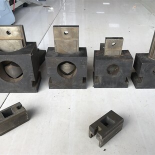 不锈钢液压冲孔机模具防盗窗打孔磨具楼梯扶手圆管冲弧口模芯冲针