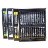 丹可林重彩油画棒12色24色36色油性粉彩蜡笔可水洗炫彩棒重色彩笔