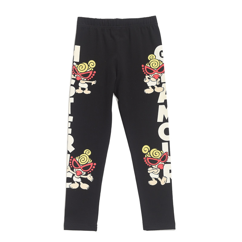 女童百搭春夏外穿打底裤2023新款潮亲子母女纯棉秋冬加绒加厚裤子