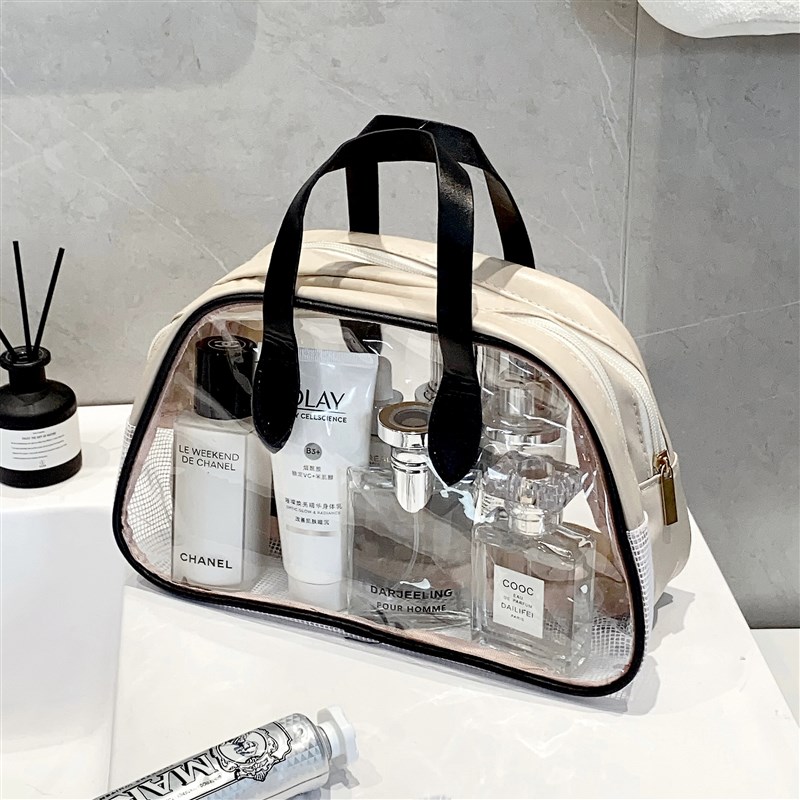大容量出差旅行外出洗漱包女士旅游干湿分离手提洗浴包兜防水便携