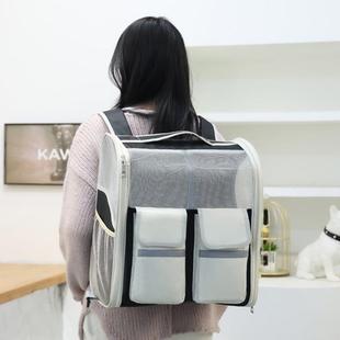 猫咪户外旅行箱 宠物双肩拉杆箱发 多用狗狗多功能行李箱