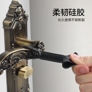 热销断桥铝窗户把手防撞吸盘免打孔门吸硅胶门窗玻璃防撞垫新款保