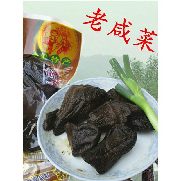 陈桥地锅老咸菜熟咸菜农家黑咸菜芥菜疙瘩熟咸菜山东临沂特产168g
