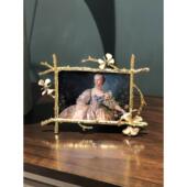 7寸相框摆台创意金属8 北欧式 4寸正方形6 10寸情侣婚纱照片框精致