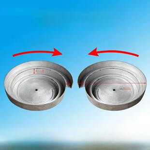 振动板体制造商桶形等分锥形坯料201 304不锈钢筛分自动给料机