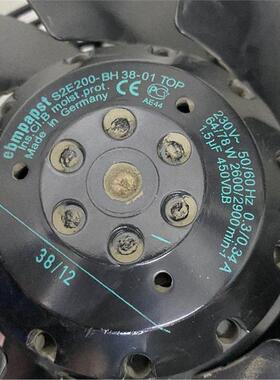 S2E200-BF02-02 S2E200-BA01-14S2E200-BH38-01 230V德国进口风机