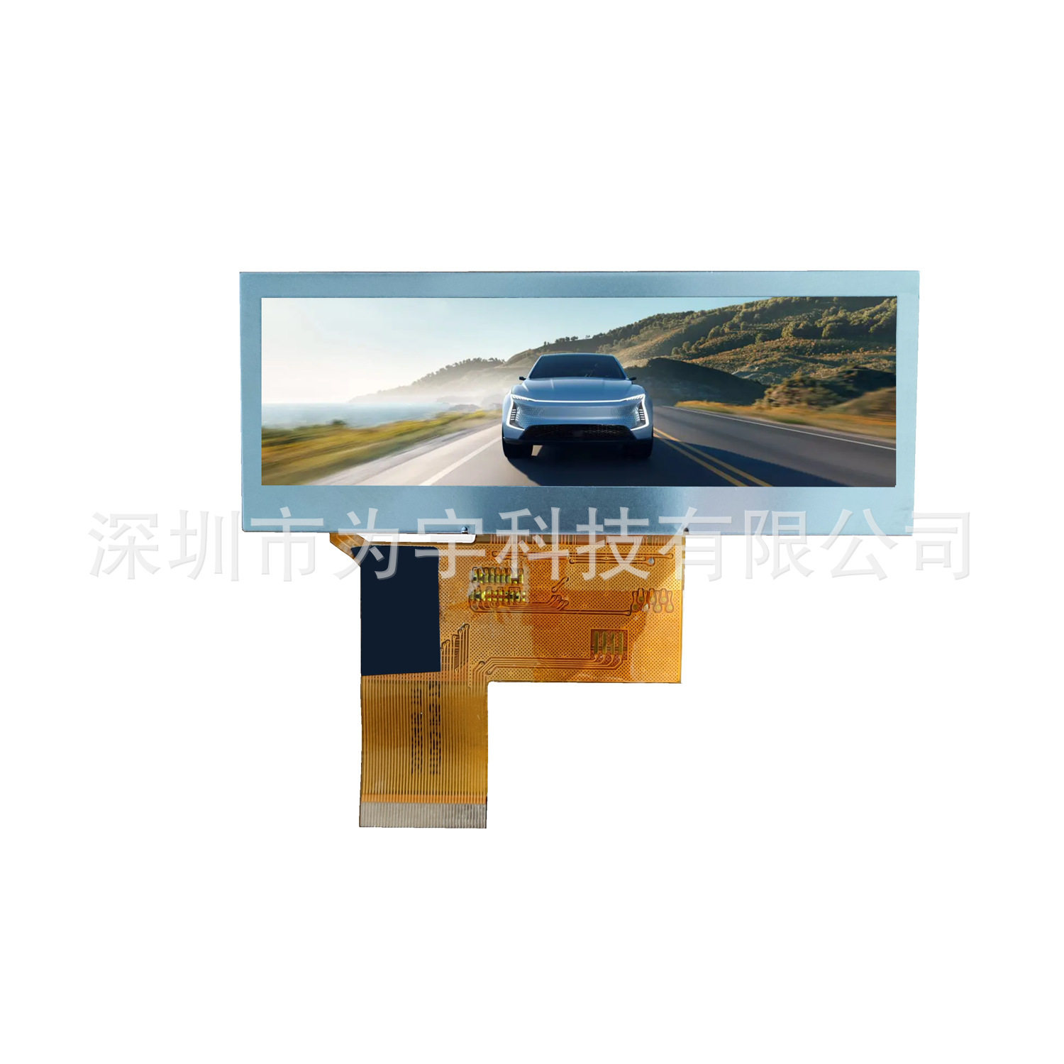 3.9寸IPS全视角工控屏800*220