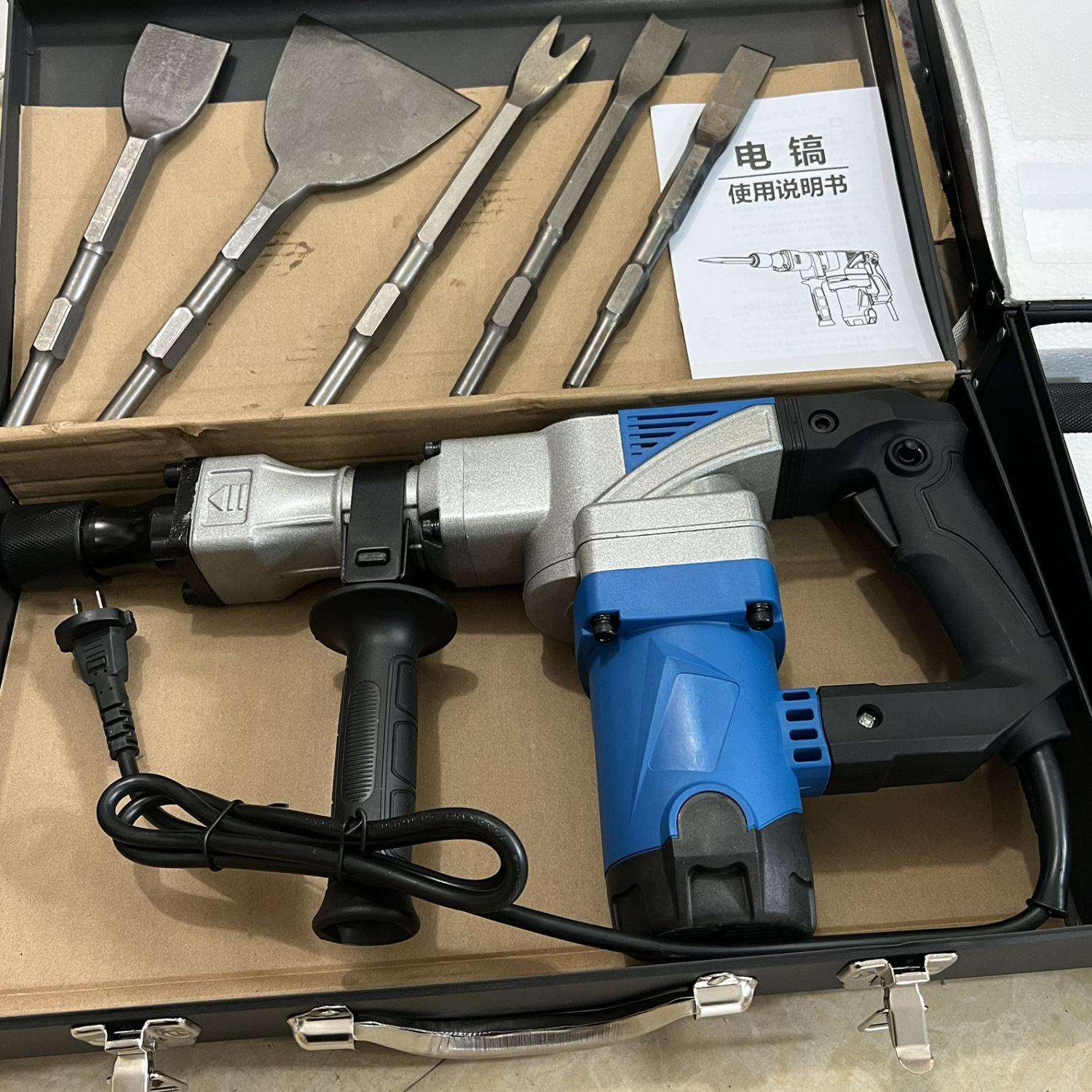 电镐拆解废电机工具拆铜拆废马达铜铝拆铜神器套装拆木板劈材神器
