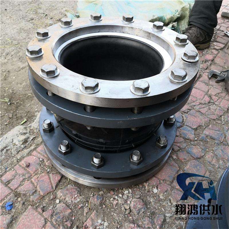 挠性橡胶接头软连接DN1000 1200大口径单球电厂脱硫膨胀节避震喉