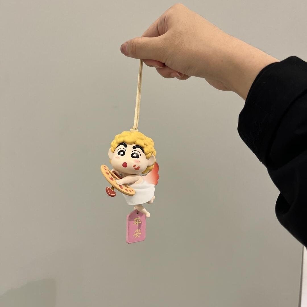丘比特蜡笔小新汽车挂件