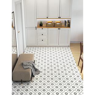 阳台定制瓷砖地毯Pvc免洗可切割地垫入口门地垫厨房全防水地垫