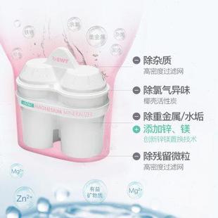 进口家用直饮净水器锌加镁倍世过滤水壶滤芯 BWT净水壶滤芯原装