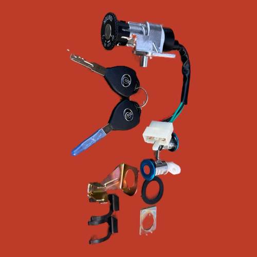 摩托车电动车电摩罗马假日VESPA一诺大黄蜂车锁电门锁套锁钥匙