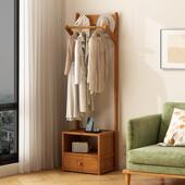 挂衣架卧室落地家用储物柜衣帽架室内简易挂衣服置物架床边收纳架