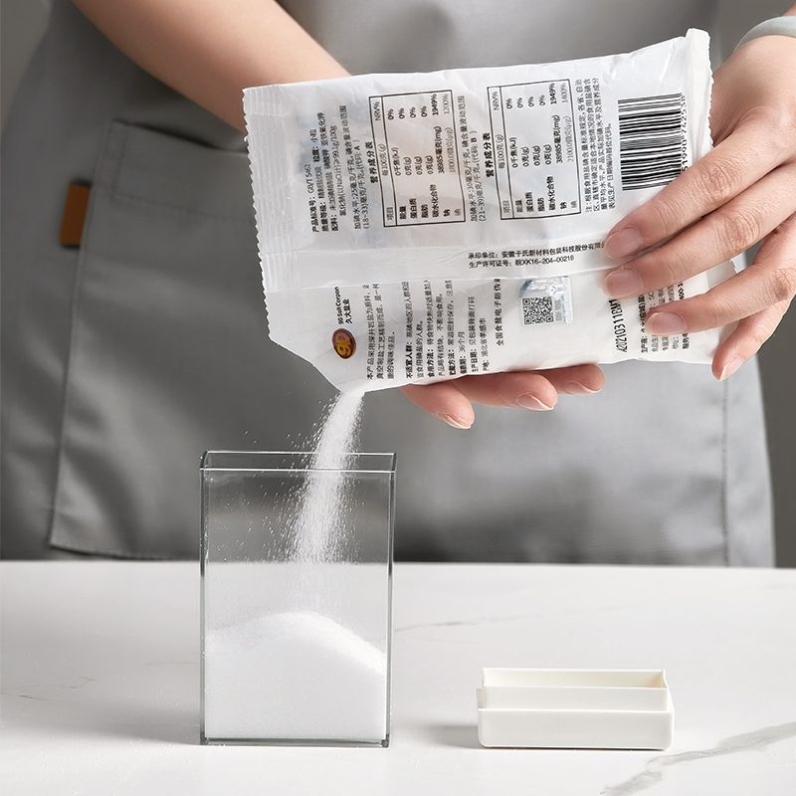 撒料瓶胡椒粉烧烤味精盐调料罐厨房调味料盒家用一体多格组合套装