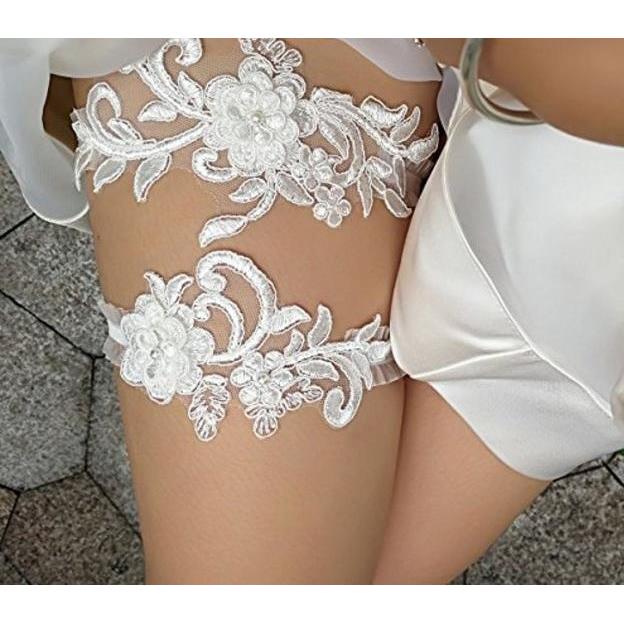 新款直销婚庆用品 写真饰品 腿饰 蕾丝腿环 婚纱礼服配件 西式新