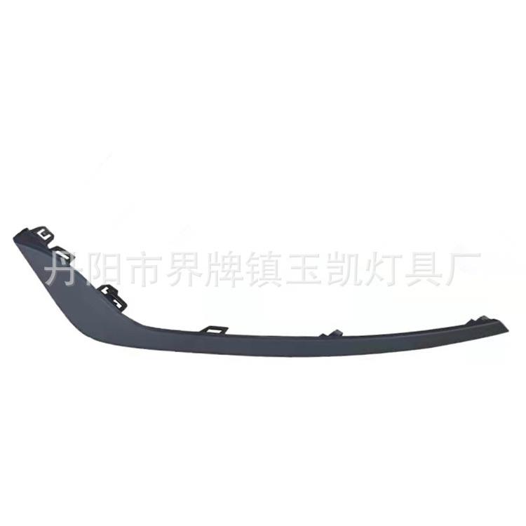 新款直销适用19蒙迪欧前杠饰条新前保险杠镀铬亮条装饰条雾灯框跨