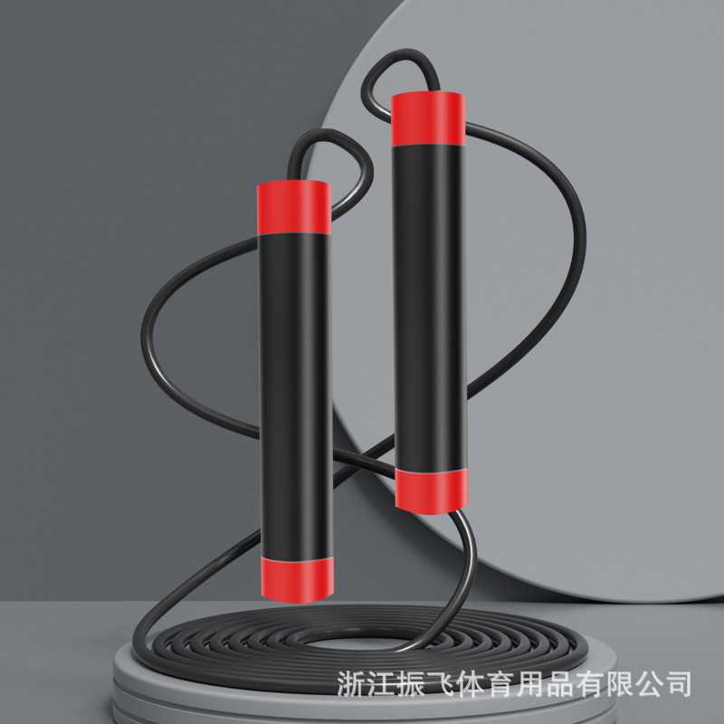 新款直销工厂直营负重钢丝跳绳两用可自由切换有绳无绳跨境燃脂运
