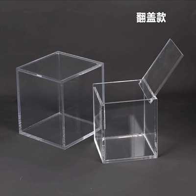 直销新款跨境透明亚克力展示架桌面台卡手机支架CD卡片展示盒拼接