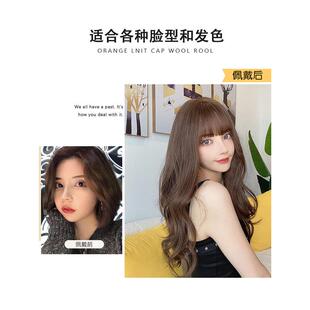 新款直销公主李韩式发型假发女网红中长发假发套气质大波浪长卷发