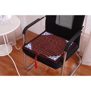 新款直销夏季汽车山楂籽坐垫车用山楂子四方垫座椅垫家用办公室养