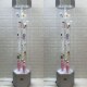 化妆品珠宝玻璃展示柜旋转饰品柜配件产品模型压克力首饰展架