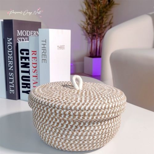 收纳客厅棉线卡通卧室衣柜收纳盒整理厨房鸡蛋筐玩具收纳箱储物篮