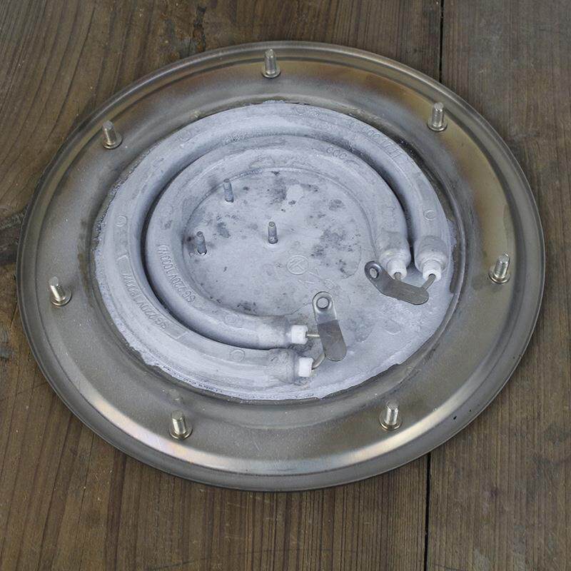 直销新款不锈钢电热开水桶配件电热管开水器蒸煮桶发热盘调温控开