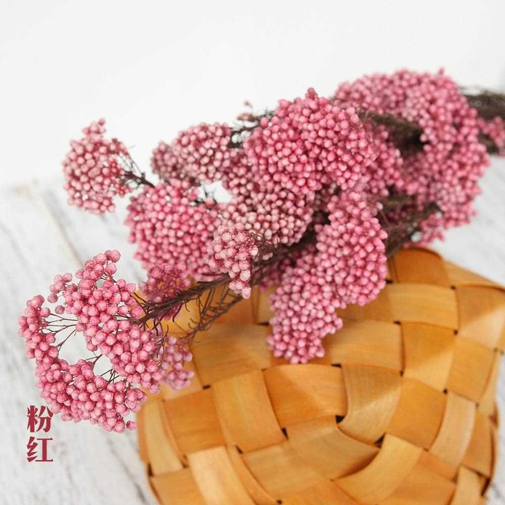 直销新款不易掉米永生米花 新娘头饰 永生花礼盒配花家居干花插花