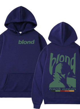欧美卫衣Rapper Frank Retro Graphic Hoodie Men Hip Hop Ocean