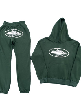 Corteiz潮流街头宽松卫衣美式潮牌运动裤嘻哈风滑板休闲情侣套装