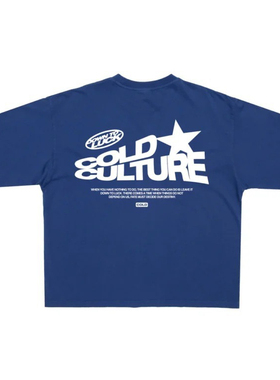 Men Women Tee Cold Culture Ford Stars Tee Dogs T 星星印花T恤
