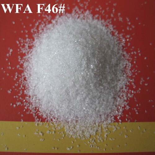 人造喷砂磨料F46#目白刚玉