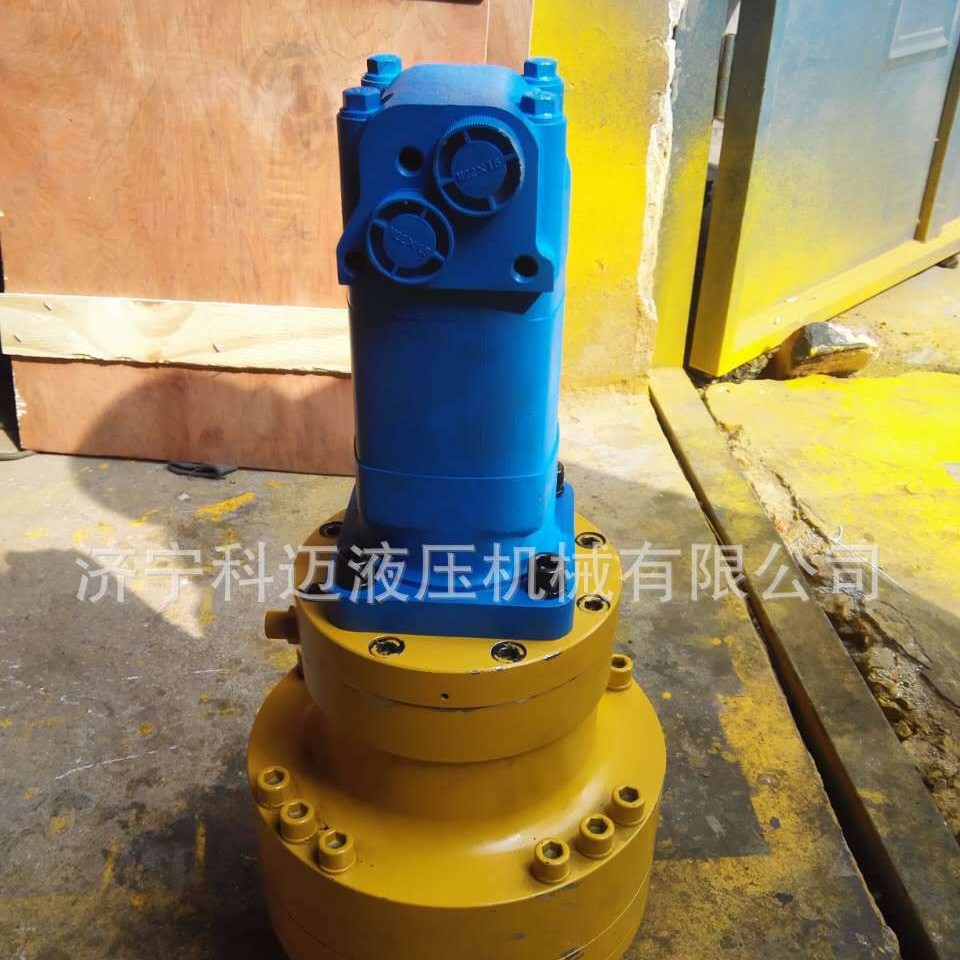 小装载机改装动力头液压马达挖树坑液压马达改装护栏打桩