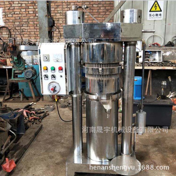 菜籽花生油压榨机核桃仁葵花籽压油设备液压花椒籽辣椒籽榨油机