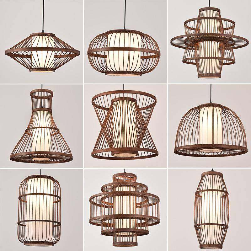 新中式竹艺吊灯东南亚日式创意竹编复古客厅楼梯酒店餐厅工程灯具,纺织面料/辅料/配套,纺织机械配件,淘宝优惠券,粉丝福利购,淘宝优惠卷