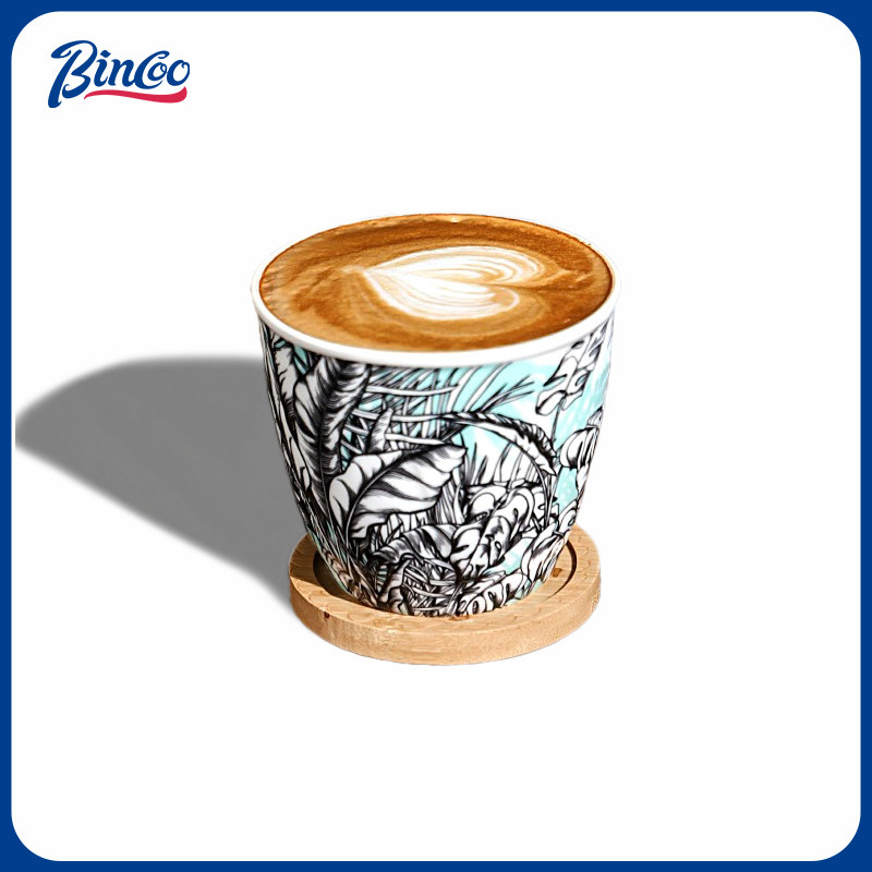 咖啡拉花杯意式手握高颜值