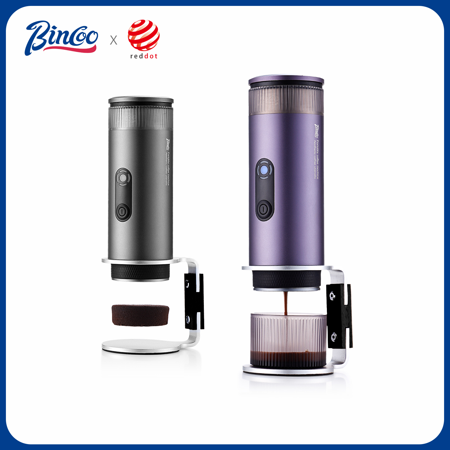 Bincoo便携咖啡机H1Pro18g粉碗