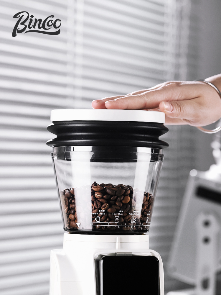 Bincoo电动磨豆机全自动咖啡豆研磨商用台式咖啡意式手冲磨粉机器