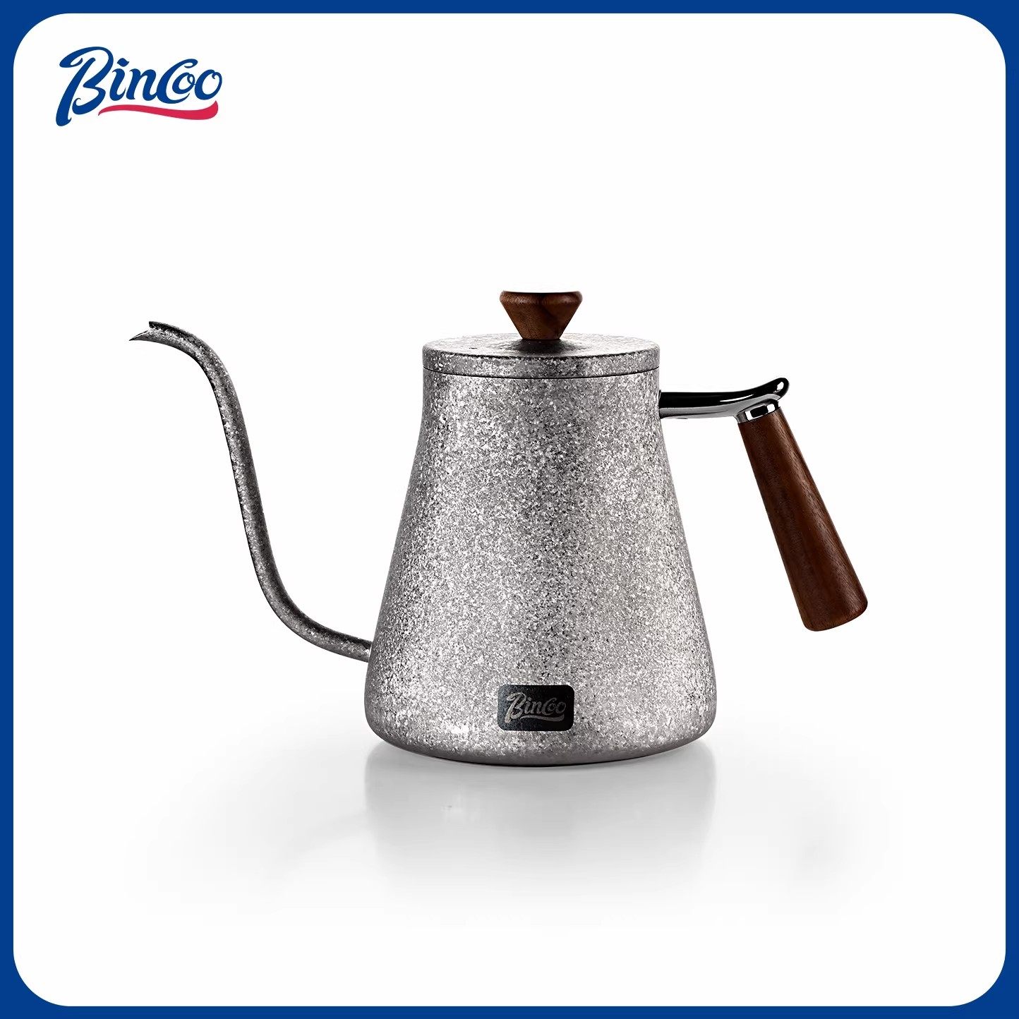 Bincoo纯钛手冲咖啡壶长嘴细口v60滤杯手冲套装组合木手柄咖啡壶