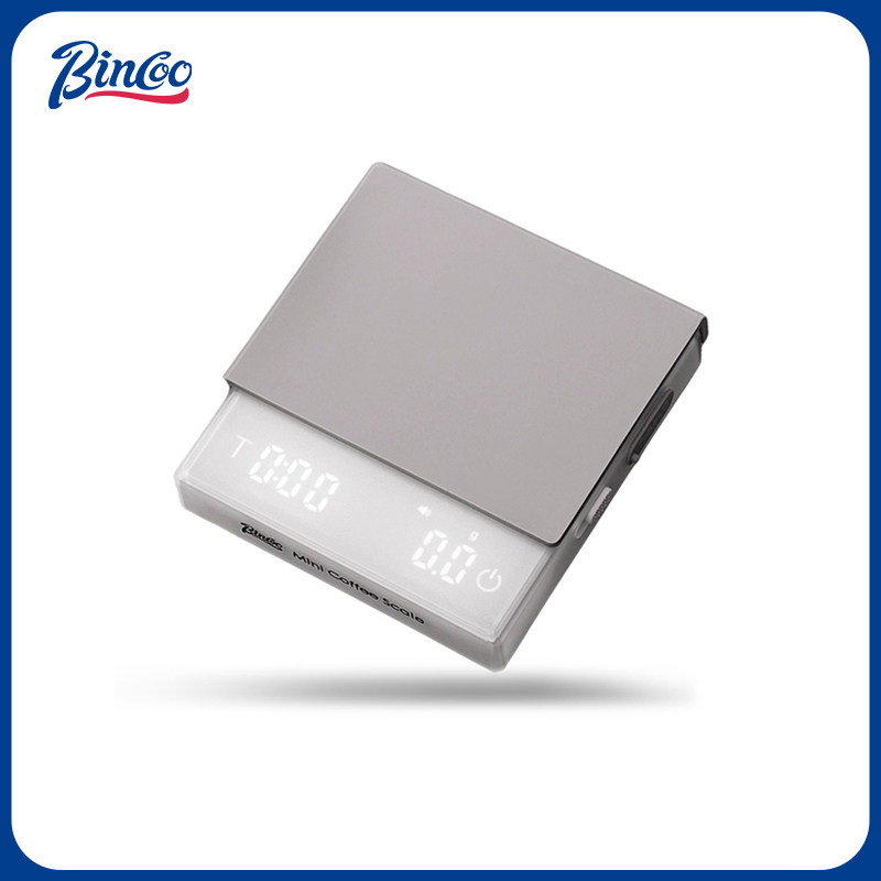 Bincoo智能咖啡电子秤自动计时专业手冲粉水比流速称充电款意式秤