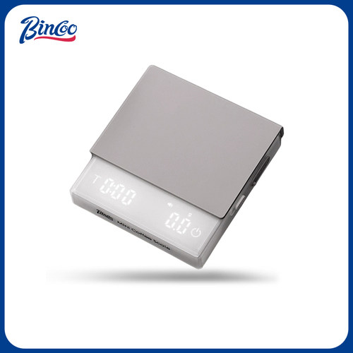 Bincoo智能咖啡电子秤自动计时专业手冲粉水比流速称充电款意式秤