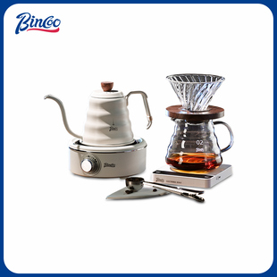 Bincoo手冲咖啡壶套装 咖啡器具咖啡过滤分享壶手磨咖啡V60滤杯