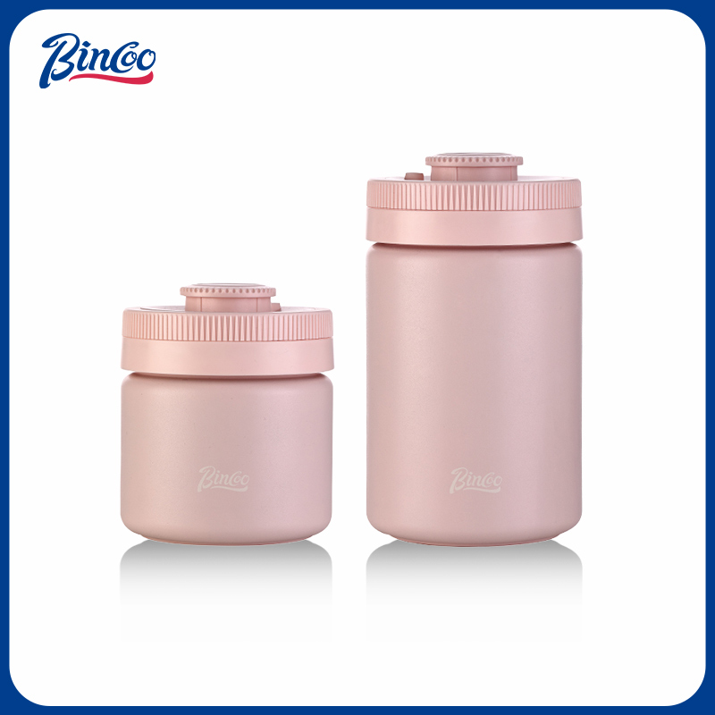 Bincoo咖啡豆保存罐真空咖啡粉密封罐储豆罐可计录日期养豆储存罐