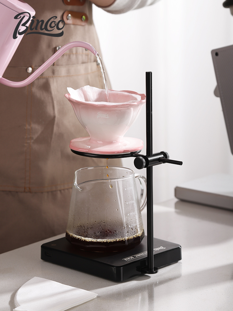 Bincoo手冲咖啡壶套装收纳支架手冲全套滤杯分享壶电动手磨咖啡机