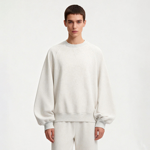 ZMOH纯棉圆领情侣卫衣2026年秋冬新款男生防风保暖长袖女