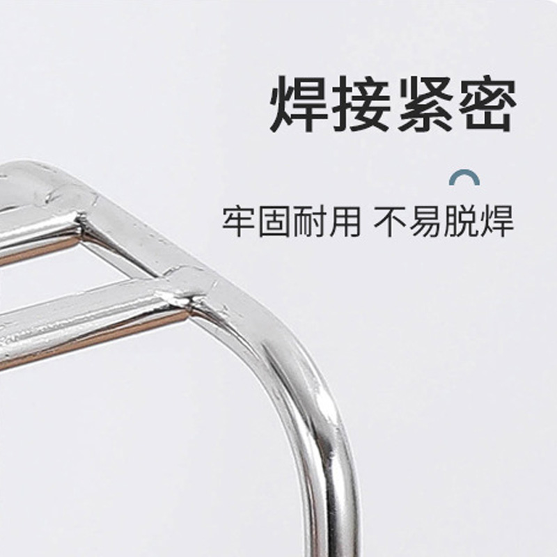 热销不锈钢衣架收纳架字阳台衣挂置物架家用放衣架夹子晾晒用品整