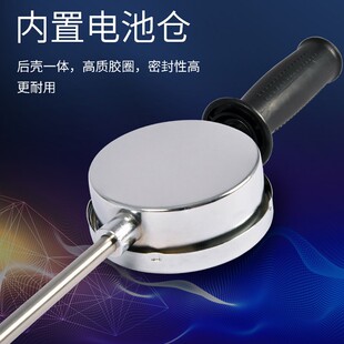 热销手持式温度计工业高温反应釜粮库草堆不锈钢探杆数显双金属测