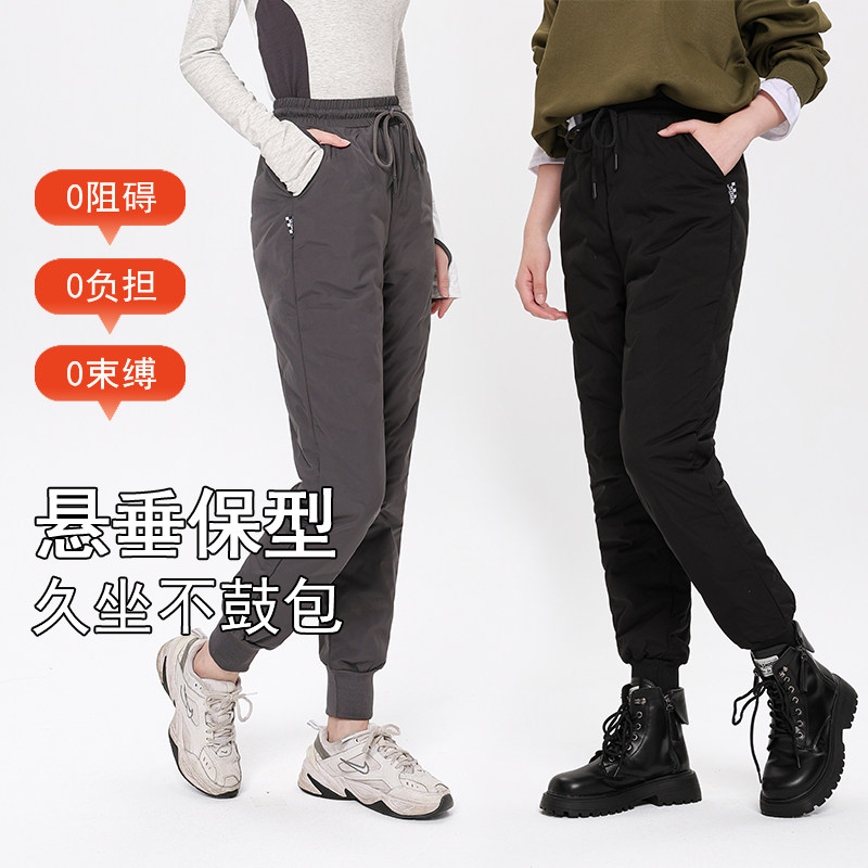LULU ON THE FLY羽绒裤女外穿防寒东北零下40度极寒抗寒户外防风